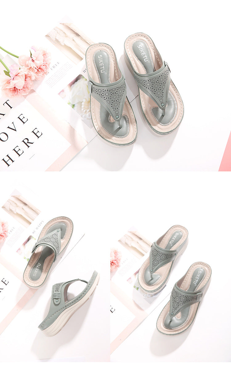 Women Summer Platform Casual Sandals.