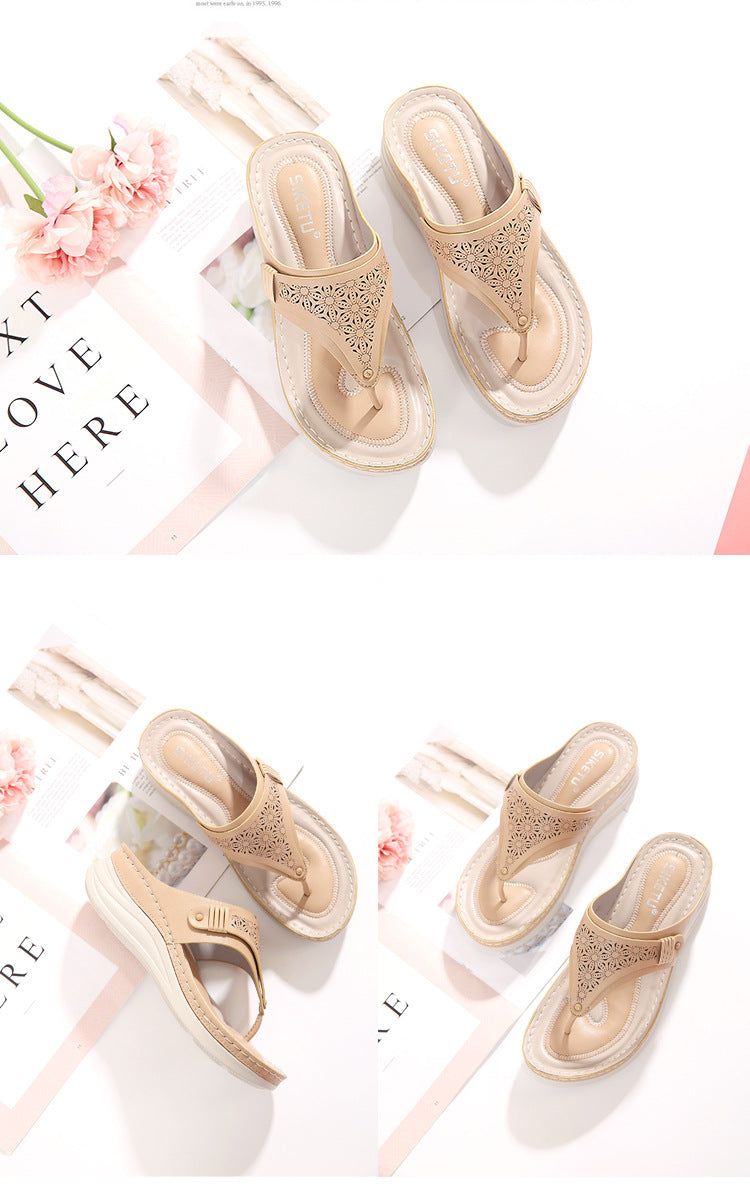 Women Summer Platform Casual Sandals.