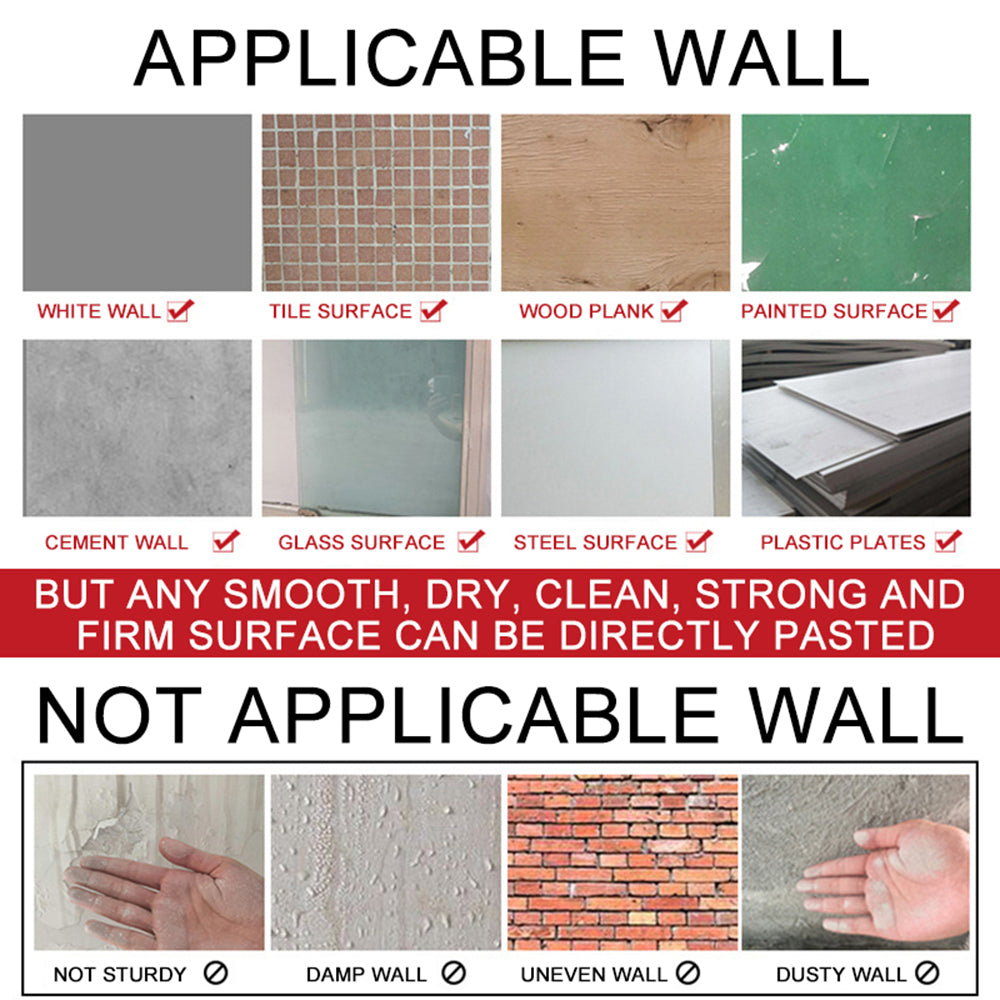10m/Roll 3D Self-Adhesive Waterproof Vinyl Wall Trim For Skirting ,Border Or Baseboards  DIY R