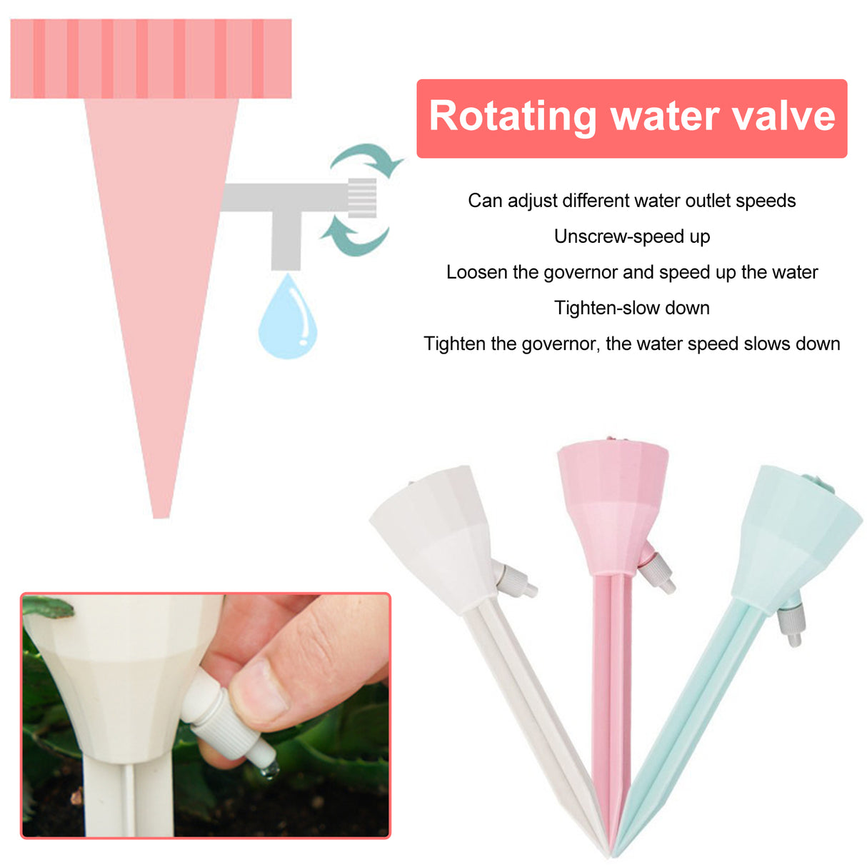 Automatic Watering Tool For Indoor Potted Flowers, Christmas Trees Or Planters