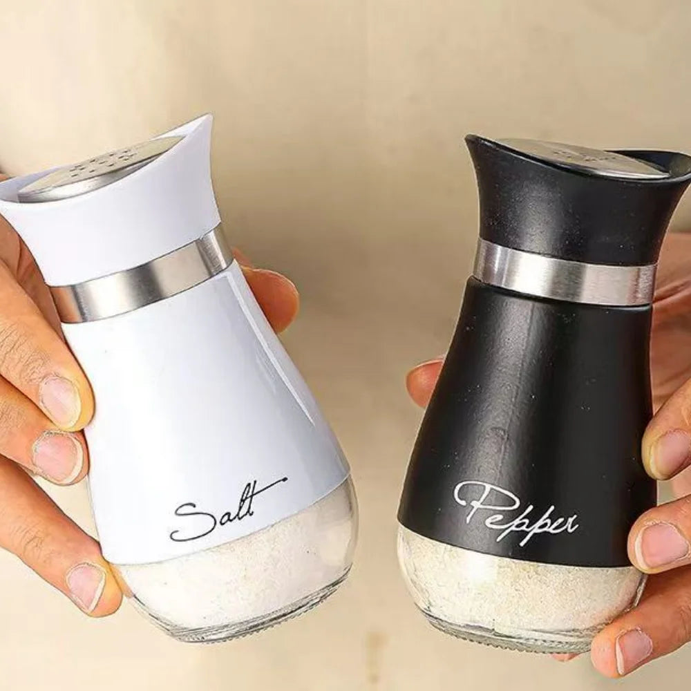 2-Piece Glass Salt And Pepper Set