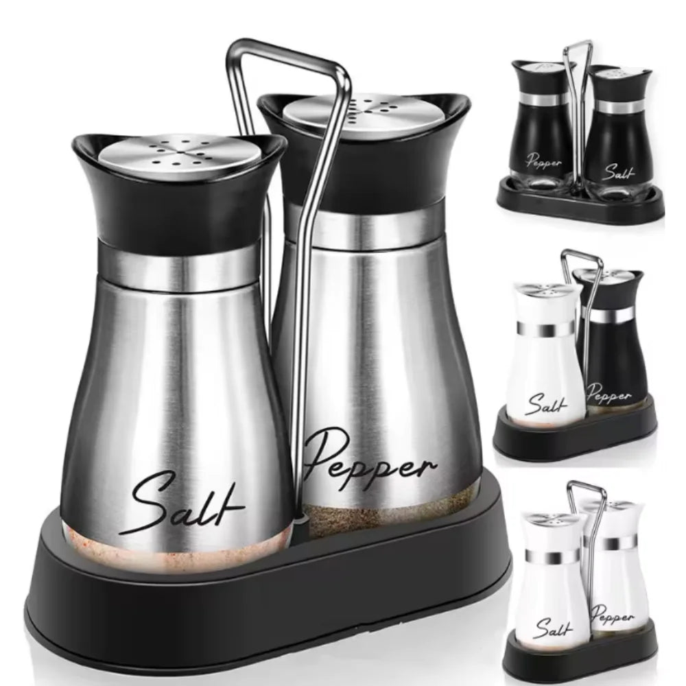 2-Piece Glass Salt And Pepper Set