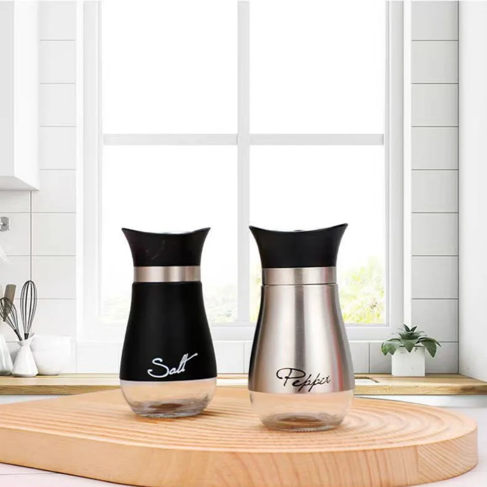 2-Piece Glass Salt And Pepper Set