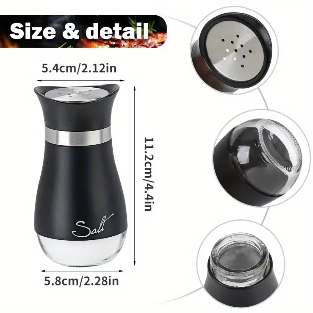 2-Piece Glass Salt And Pepper Set