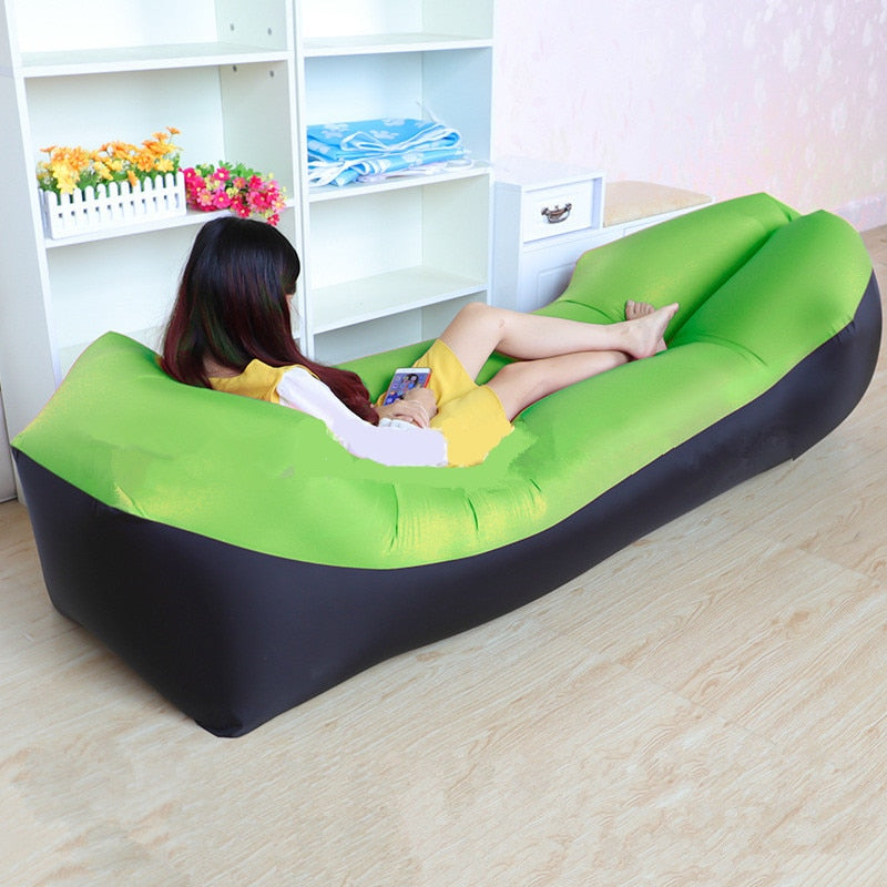 Inflatable/Waterproof Beach Lounge OR Air Bed with Carrying Bag.