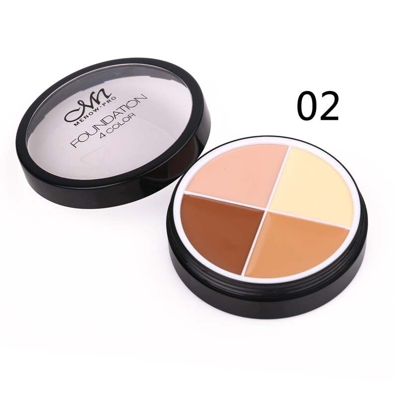 4 Colors Face Makeup Concealer/ Oil Control/Long-lasting Moisturizing Repair.
