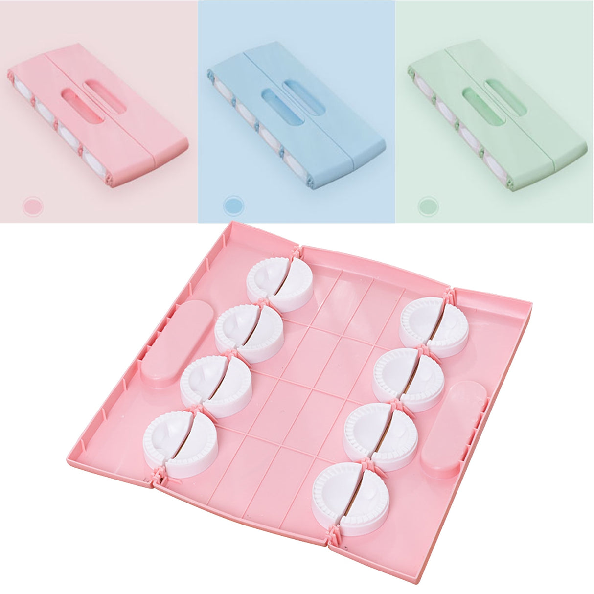 Dumpling Mold Can Make 8 Dumplings At A Time.