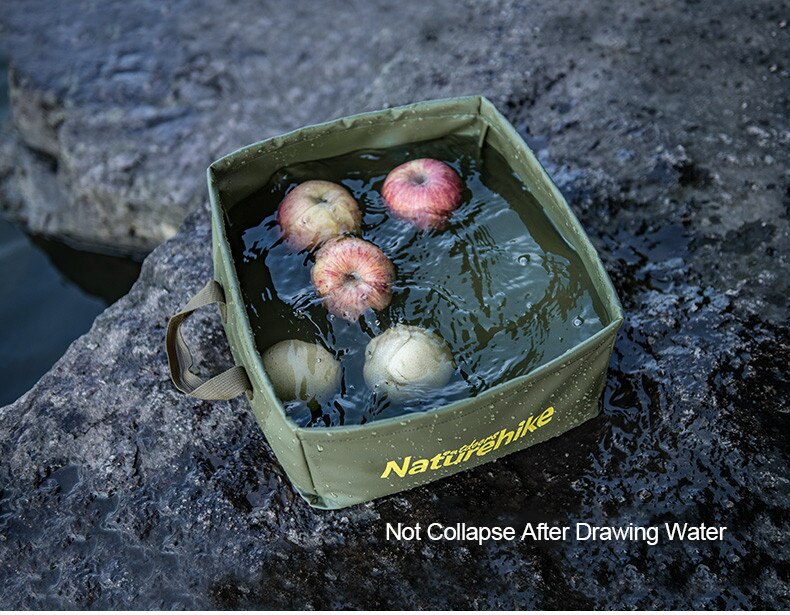 Naturehike Outdoor collapsible square Storage bucket.