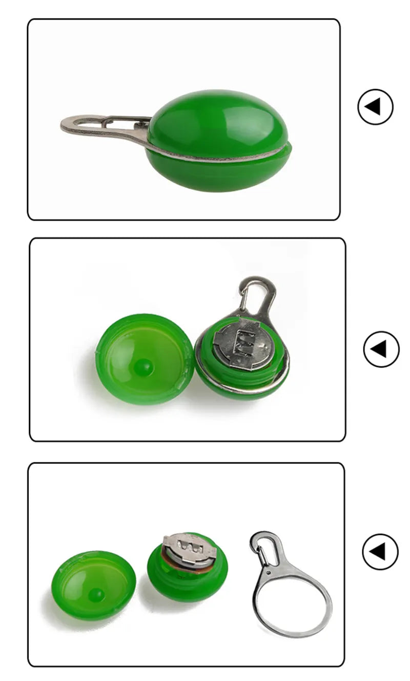 LED Colorful Safety Lights For Pets, Hiking Or Biking.