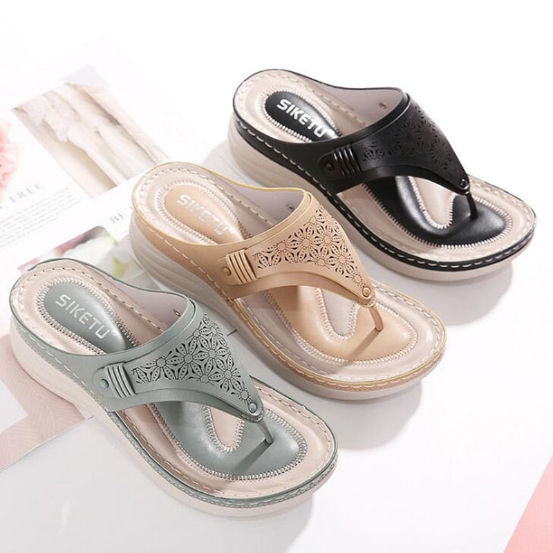 Women Summer Platform Casual Sandals.
