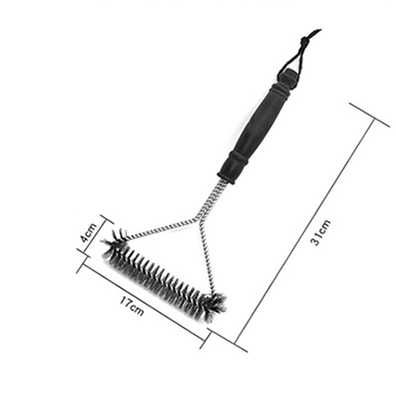 Stainless Steel BBQ Bristle Cleaning Brush.