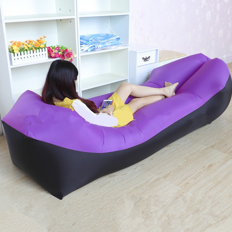 Inflatable/Waterproof Beach Lounge OR Air Bed with Carrying Bag.