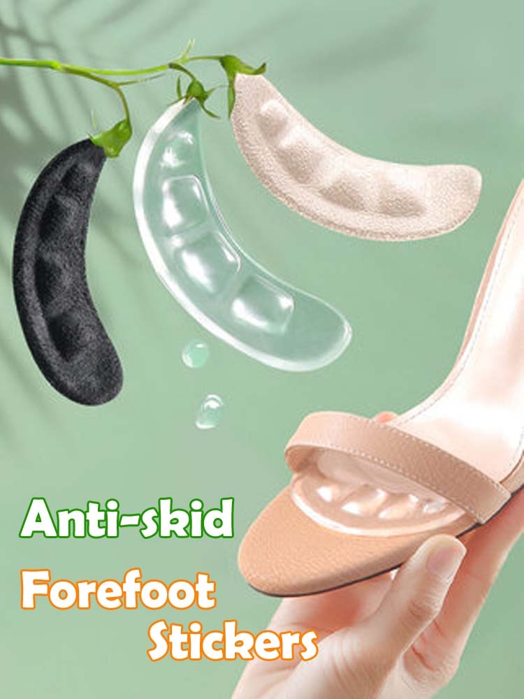 Silicone Non-slip Self-adhesive Gel Insert Pads for Women's Shoes.