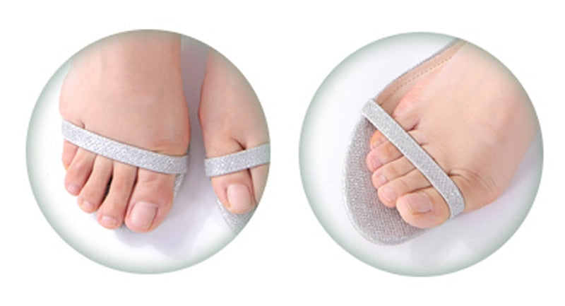 Silicone Non-slip Self-adhesive Gel Insert Pads for Women's Shoes.