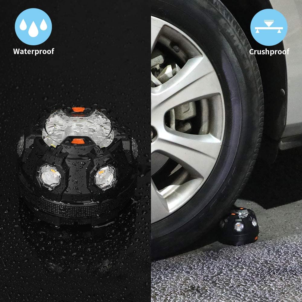 Emergency SOS LED Roadside Safety Flashing Lamp.