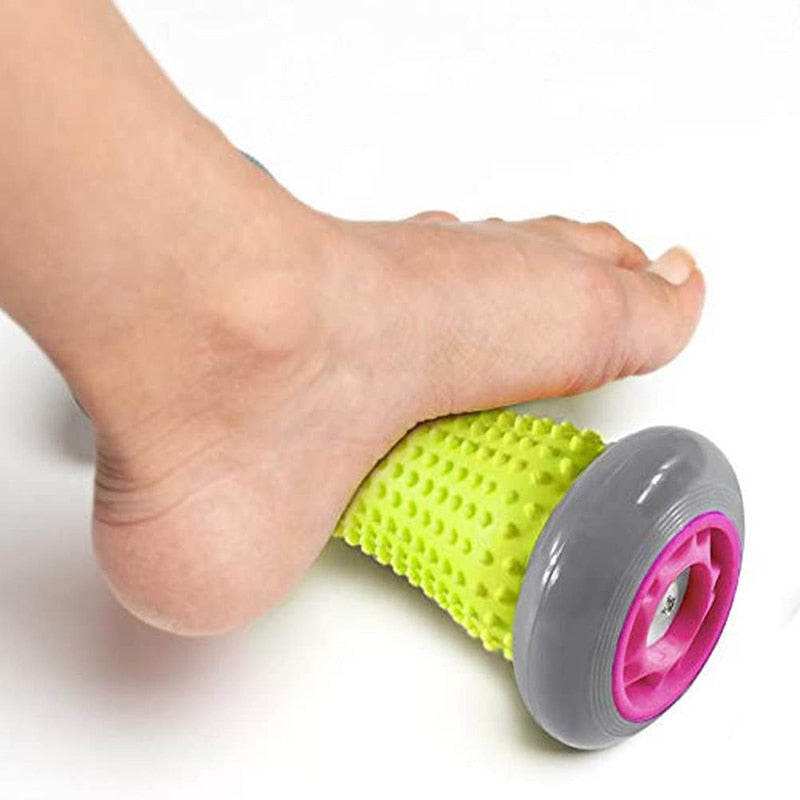 Roller Massage For Relief of Plantar Fasciitis, Arch pain, hand, wrist and leg fatigue.