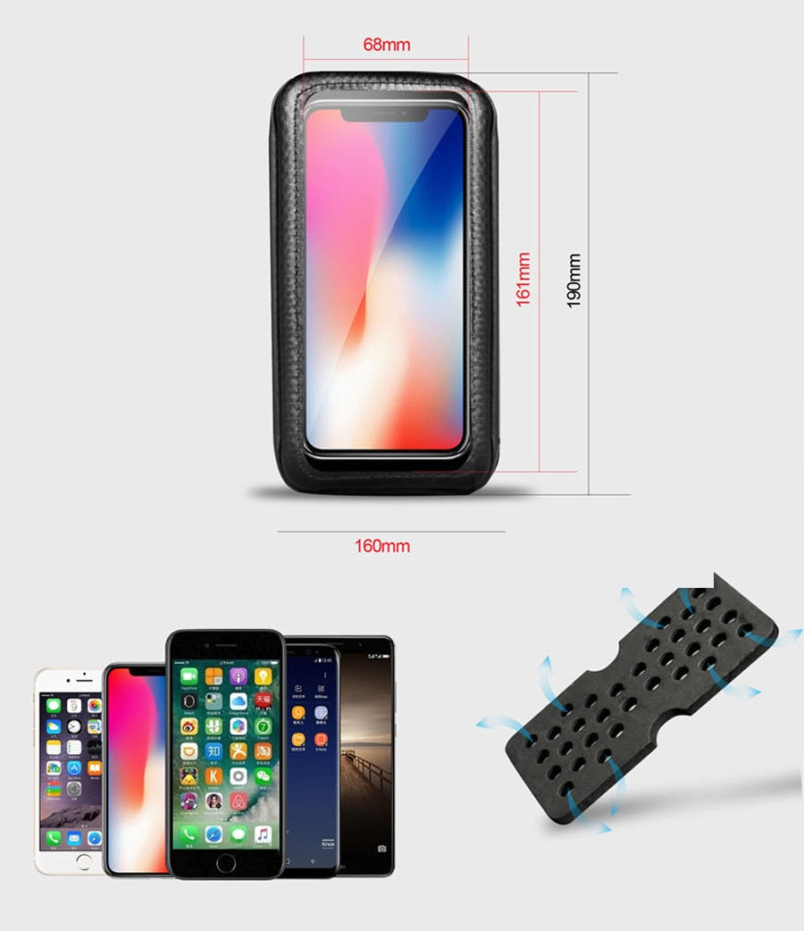 WILD MAN waterproof, touchscreen 6.6 inch phonecase.