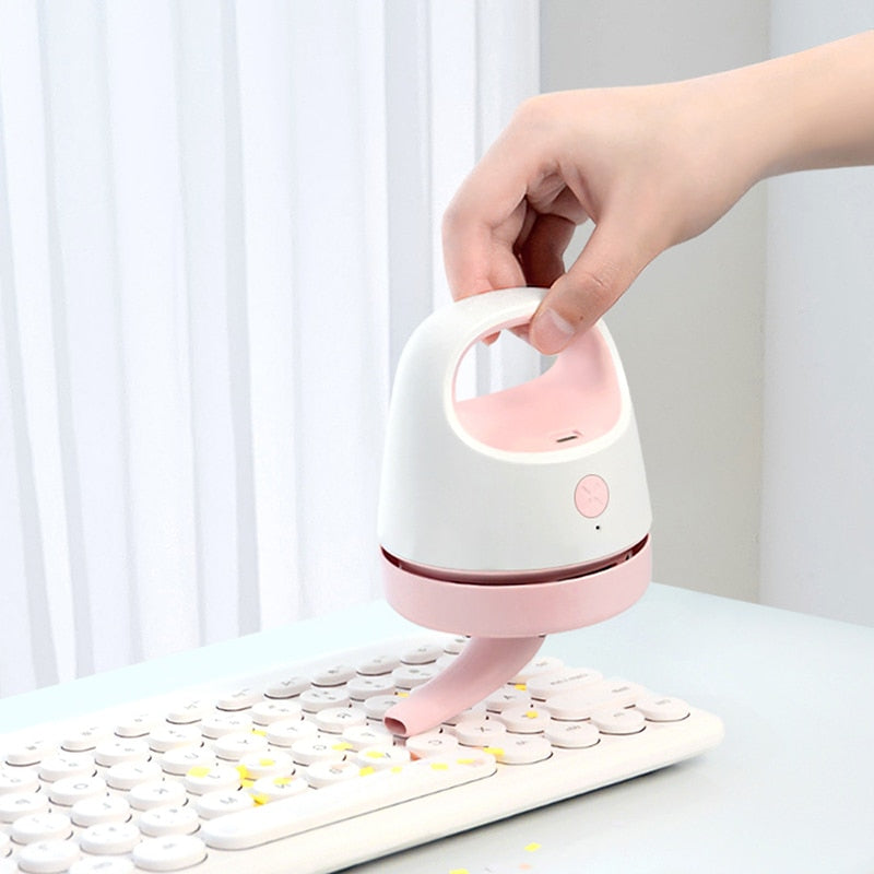 MOTAWISH USB Mini Desktop Vacuum.
