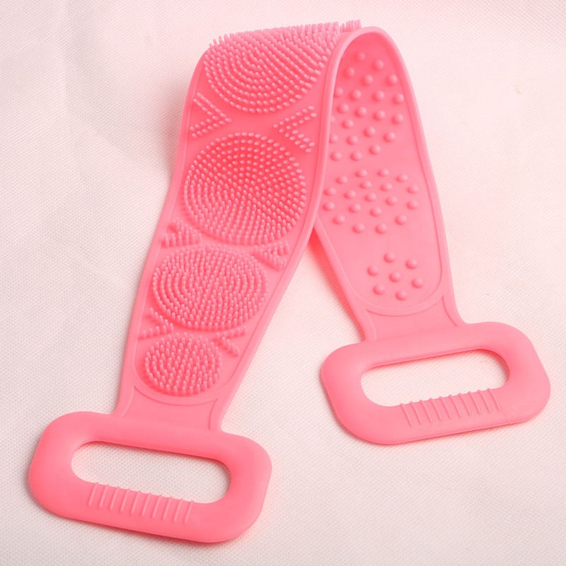 Soft Silicone Body Brush. Exfoliates and massage.