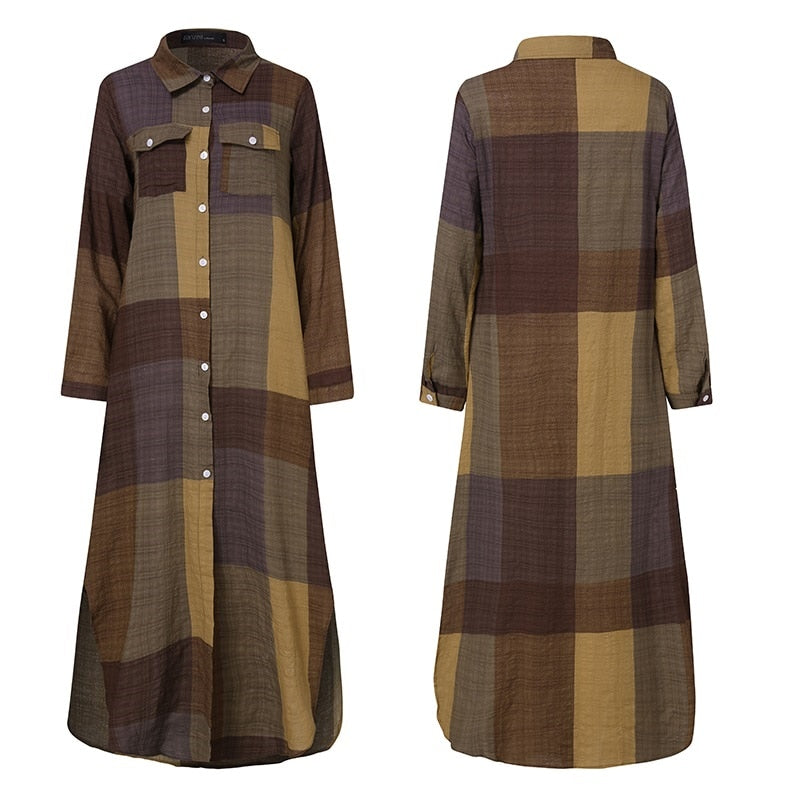 ZANZEA Women's Casual Dress.