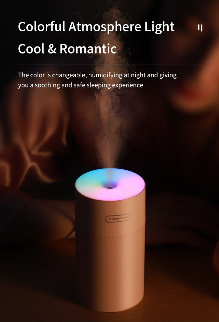 HiPiCok  USB Ultrasonic Air Humidifier Or Aromatherapy Oil Diffuser.