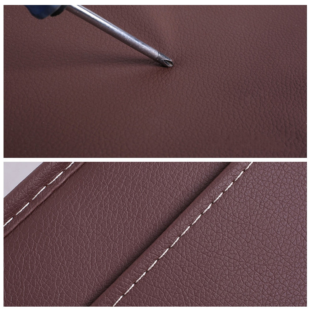 KAWOSEN Leather Back Seat Organizer And Table Pad.