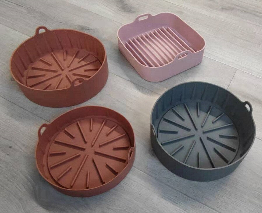 Silicone Reusable Air Fryer basket.