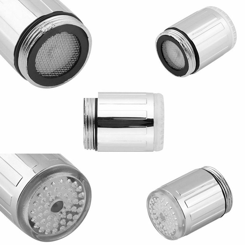 Led Water Faucet Lamp has 7 Colors Changing or 3 Color Temperature Sensor.