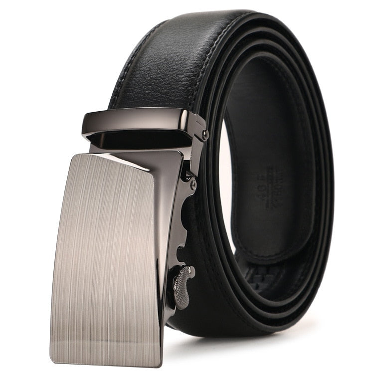 Men's Business Or Casual Automatic Buckle Belt.
