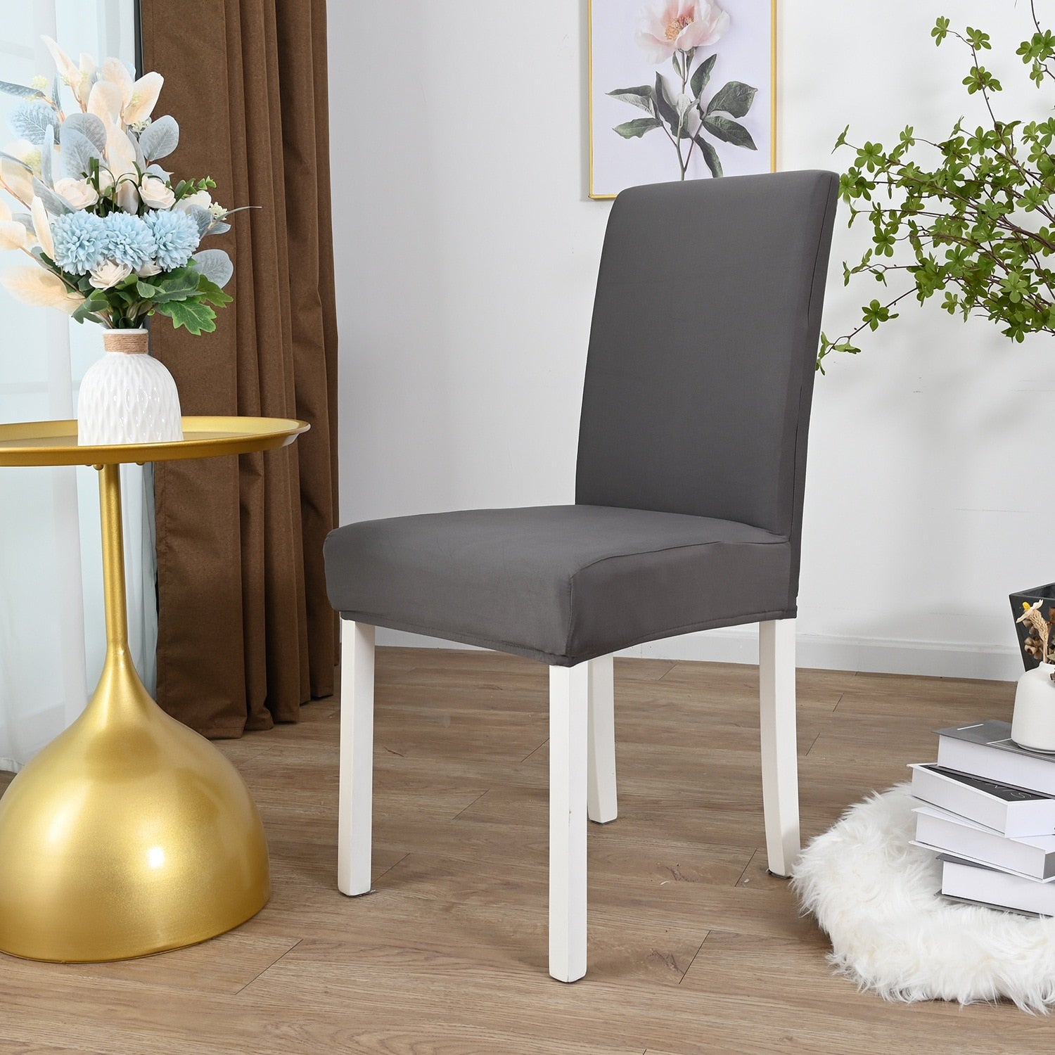 Waterproof And Non Waterproof Elastic Dining Chair Covers.