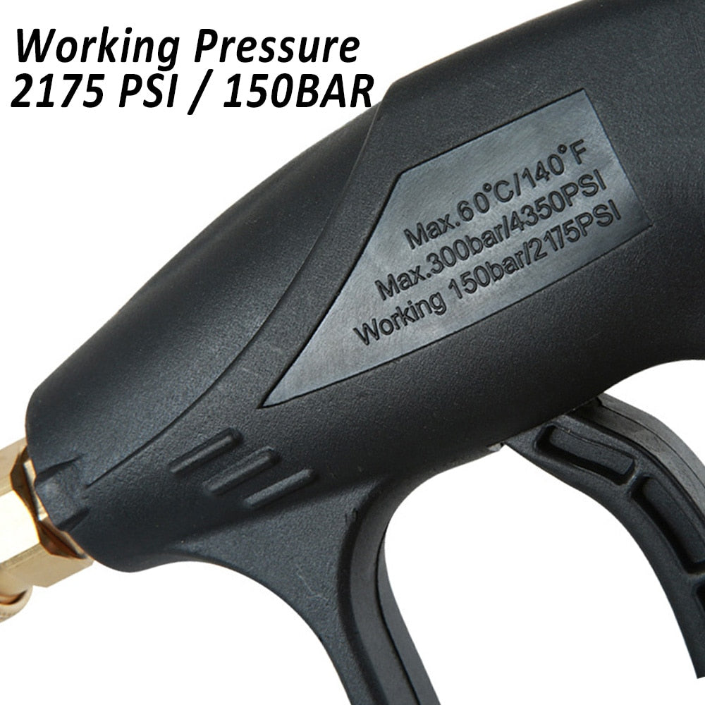 1L Adjustable Car Washer Gun And Soap Container.  1/4" Quick Release with 5 Nozzles.