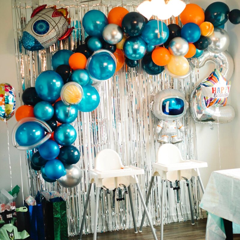 2Pack Party Metallic Foil Backdrop Curtain Decoration.  Great For Weddings, Birthdays or Showers.