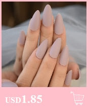 Acrylic Press On Nails. Various types such as French, Ombre, Nail Art, Glitter. Long or Short.