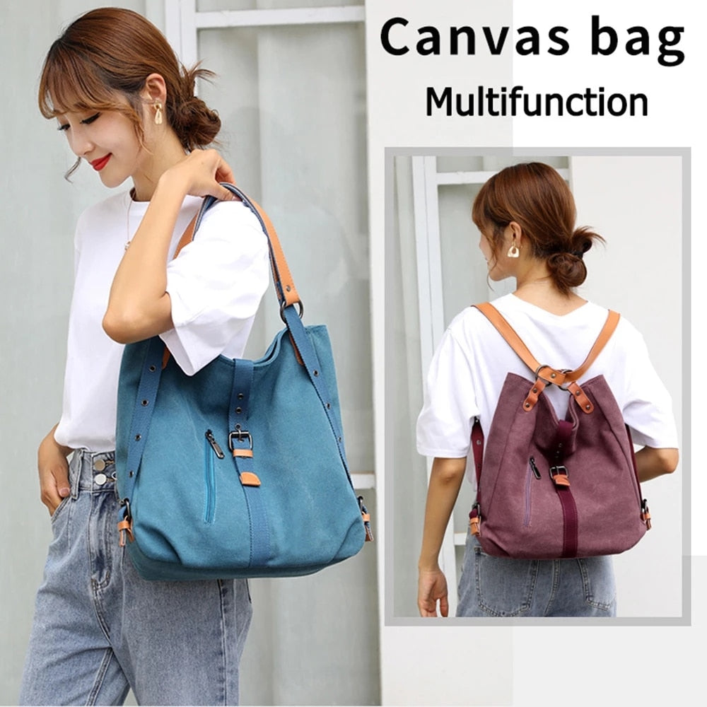 Ladies Canvas Crossbody Designer Bags.