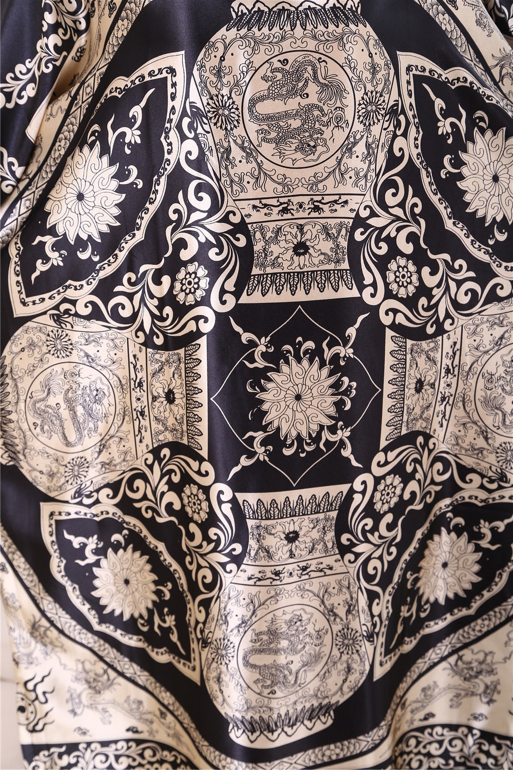 Plus Size Silk Rayon Nightgown/ Bathrobe.