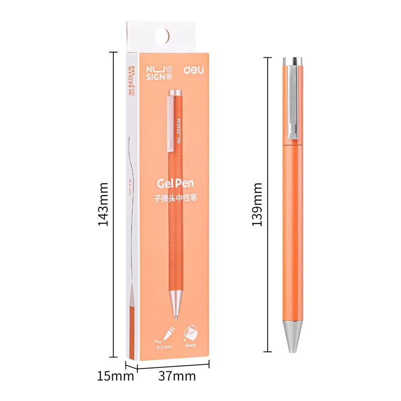 Xiaomi Ballpoint 0.5MM Deli Metal Rollerball Gel Pen