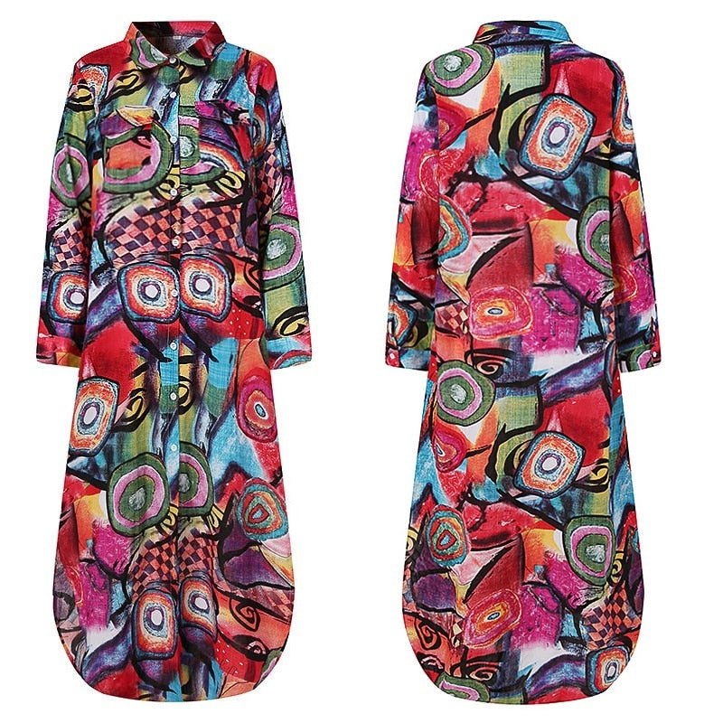 ZANZEA Women's Casual Dress.