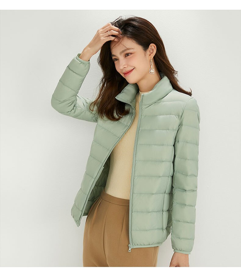 Women's fall/winter Duck Down Jacket.