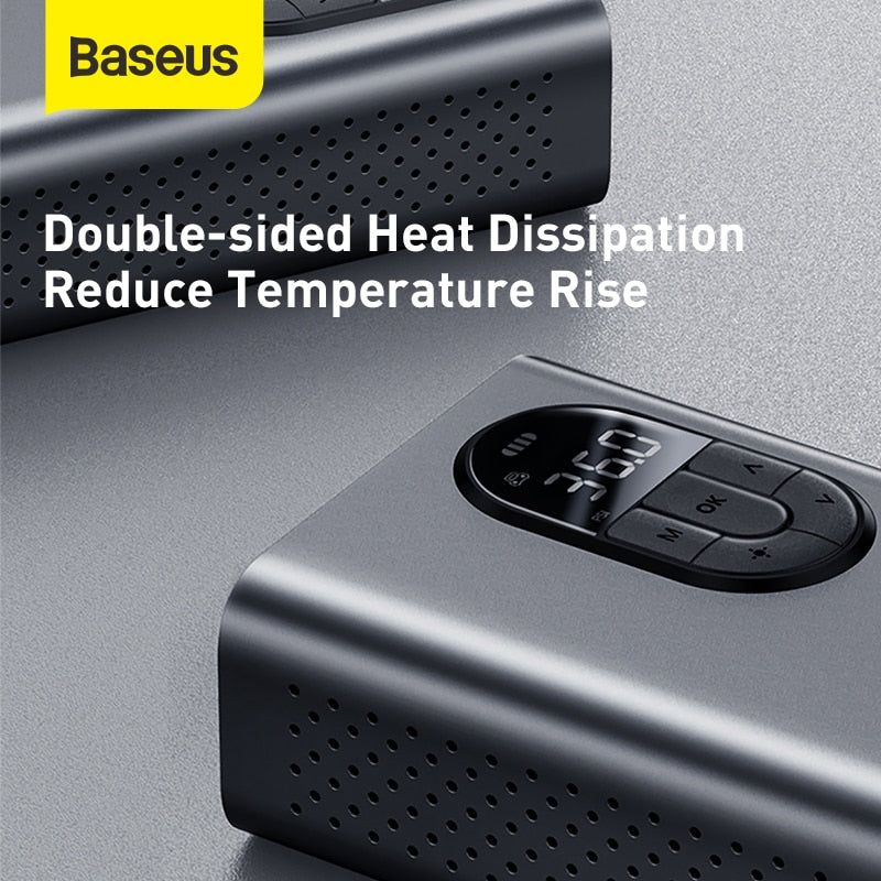 Baseus Wireless Electric Car Inflator Pump. Great for Bicycles Car and Motorcycles.
