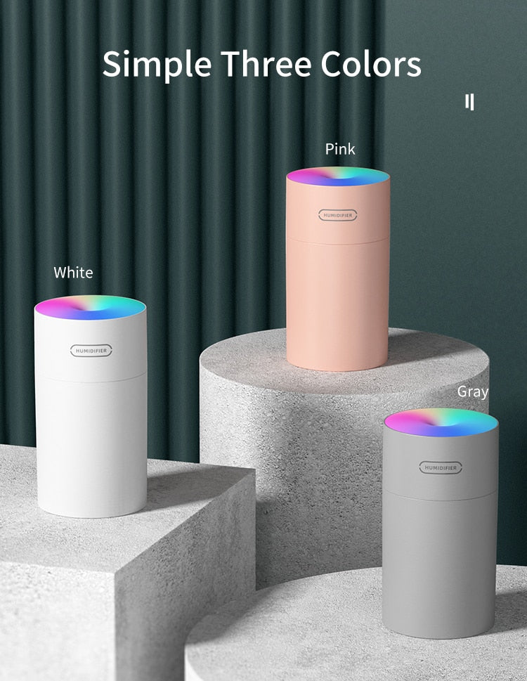 HiPiCok  USB Ultrasonic Air Humidifier Or Aromatherapy Oil Diffuser.