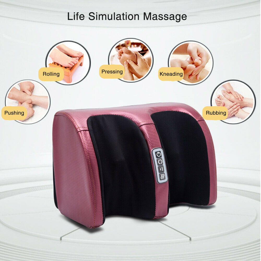 Electric Shiatsu heating foot Massage. Massage Roller for Relief of leg fatigue for women and men.