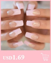 Acrylic Press On Nails. Various types such as French, Ombre, Nail Art, Glitter. Long or Short.