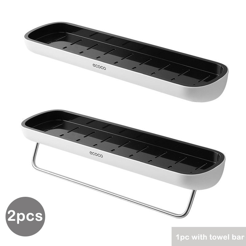 Bathroom/Kitchen Wall Mounted Shelf With Or Without Towel Bar.