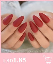 Acrylic Press On Nails. Various types such as French, Ombre, Nail Art, Glitter. Long or Short.