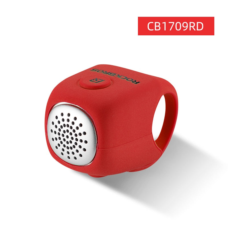 ROCKBROS Battery operated 110db Silicone/Waterproof Bike Horn.
