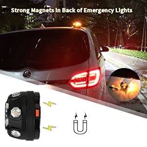 Emergency SOS LED Roadside Safety Flashing Lamp.