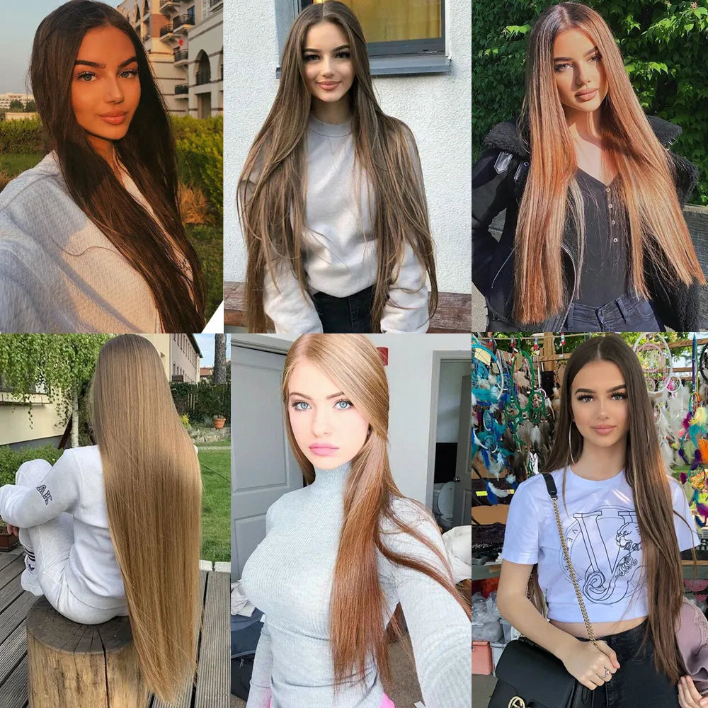 Synthetic Hair Extensions.
