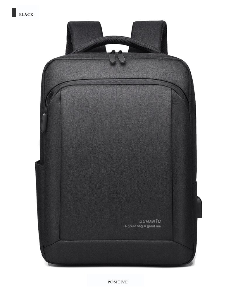 Unisex Oxford USB charging, anti theft laptop backpack. Can be used for school and travel.