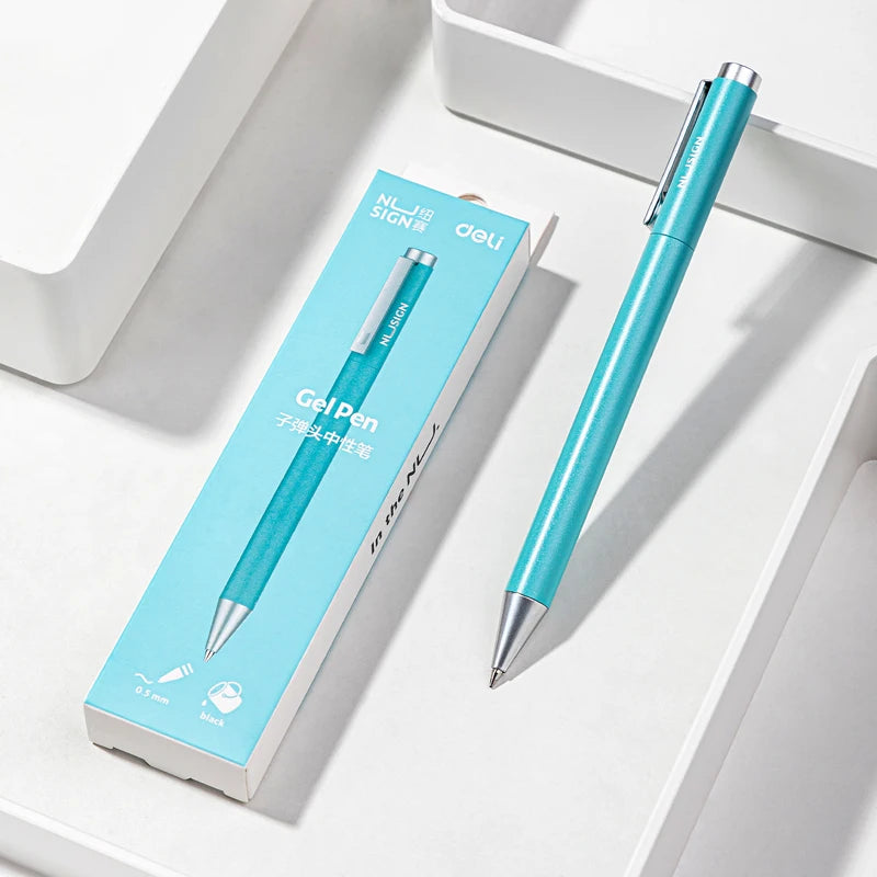 Xiaomi Ballpoint 0.5MM Deli Metal Rollerball Gel Pen