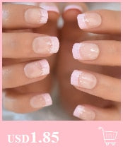 Acrylic Press On Nails. Various types such as French, Ombre, Nail Art, Glitter. Long or Short.